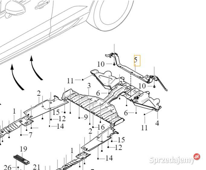VOLVO C40 EX40 XC40 EV wspornik mocowanie oslon dolnośląskie Bielany Wrocławskie