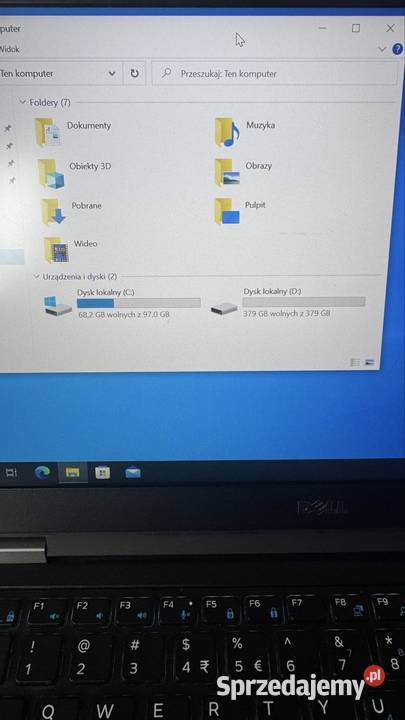 Dell 5470 i5 8gb ddr4 256512 nvme 14fh mat wifi śląskie Rybnik sprzedam