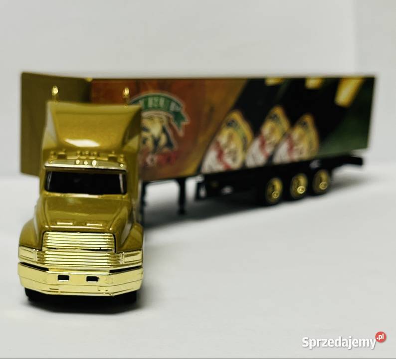 Kolekcjonerski model auta ciężarówki TIR z