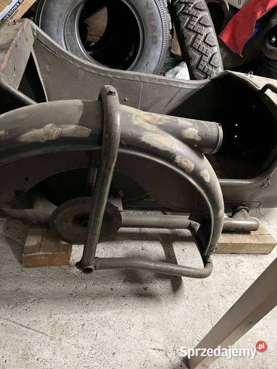 M72 kosz do motocykla m72 początek lat 50 lubelskie Chełm