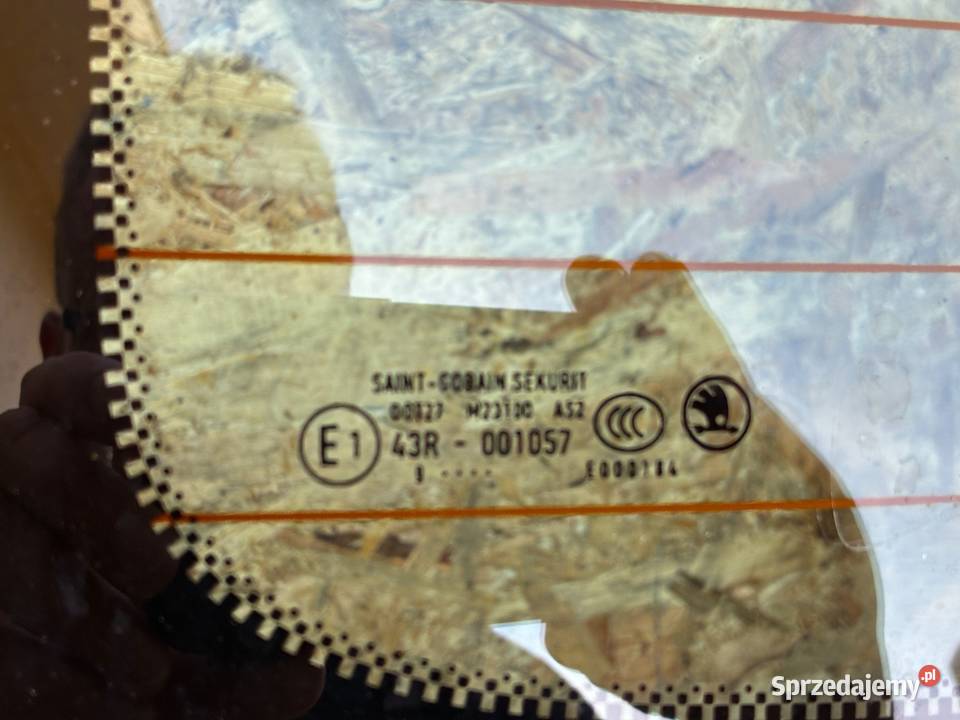 Skoda Fabia 5D HB kod lak 9154 KLAPA BAGAŻNIKA Słowikowo