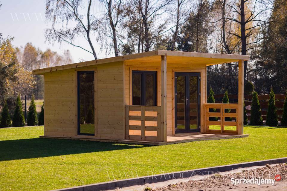 Drewniany domek ogrodowy Ibiza 3 wym 4x4m Kraków