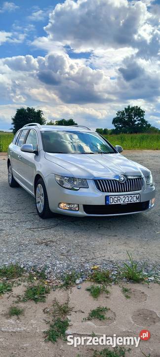 Ładny superb 20 tdi xenon keyless dolnośląskie