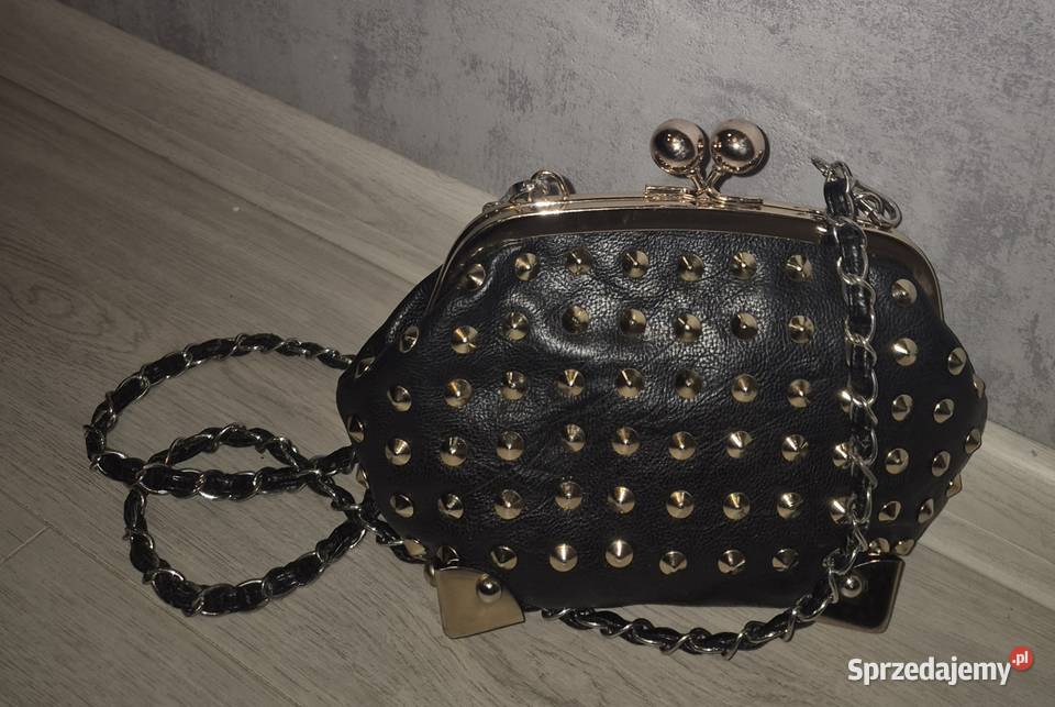 Torebka damska ćwieki łańcuszek łódzkie Łódź