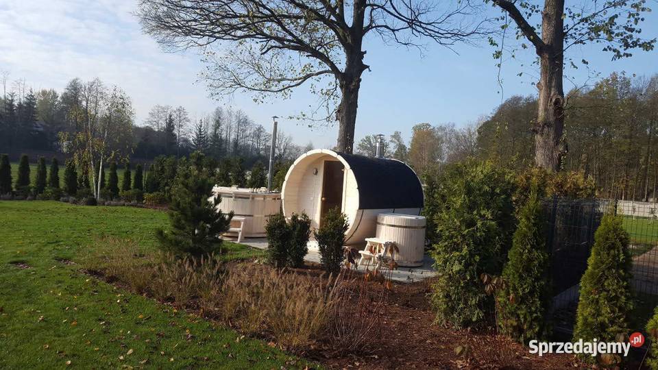 Sauna Beczka Gorąca Balia Sauna Ogrodowa Premium Puńsk