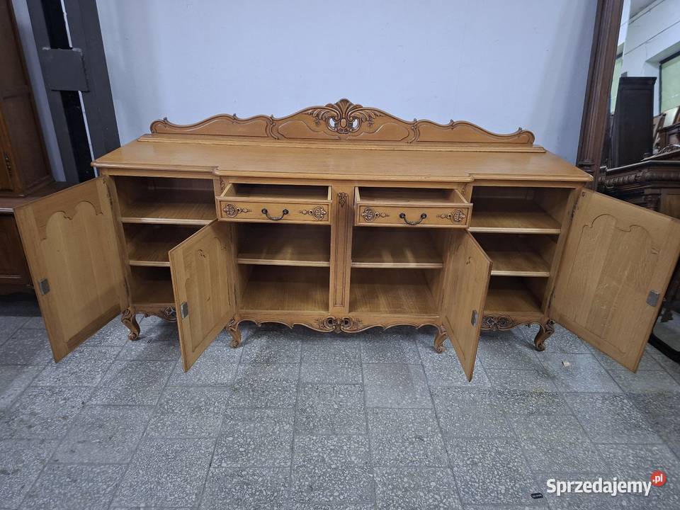 Jadalnia ludwikowska Francja komoda witryna stół Meble do salonu