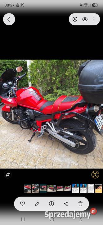 Suzuki Bandit 650S turystyczny Łódź