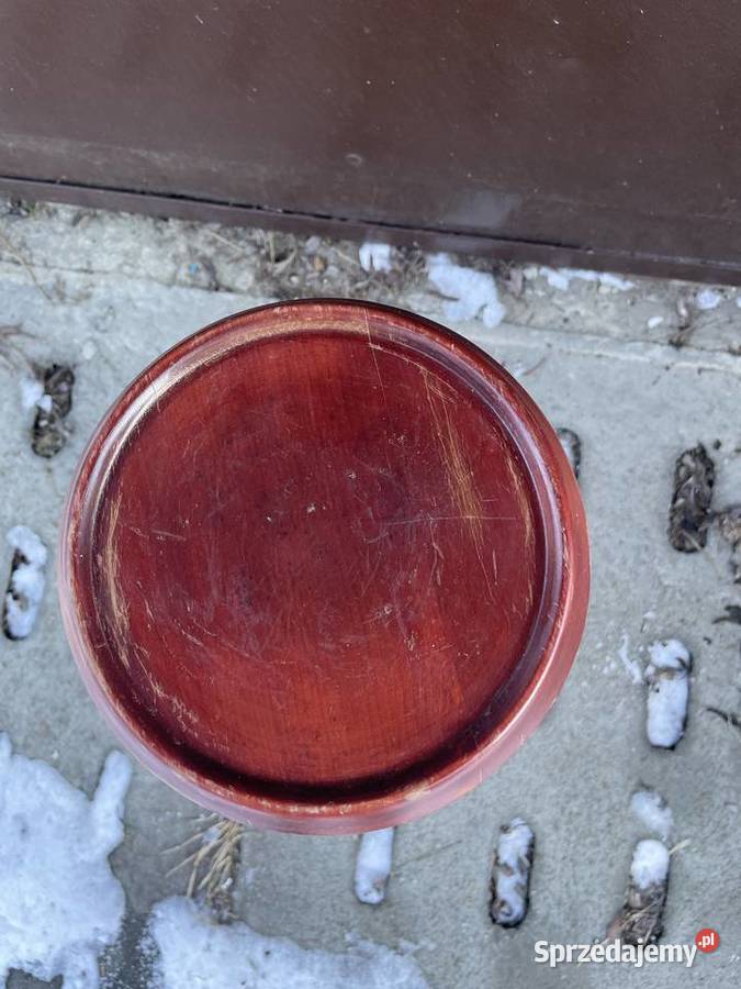 drewniany stojak na kwiaty Pruszcz Gdański