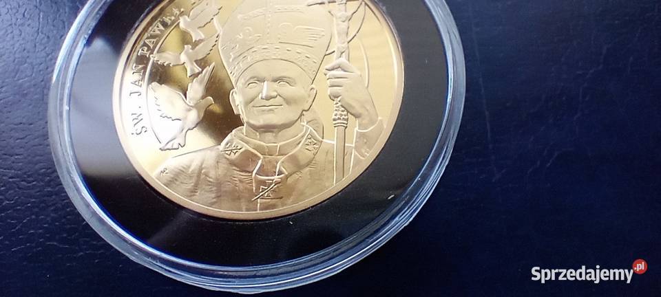 Stare monety Medal Święty Jan Paweł II Lesko sprzedam
