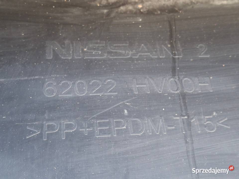 NISSAN QASHQAI J11 II LIFT ZDERZAK PRZÓD PRZEDNI Bieleń