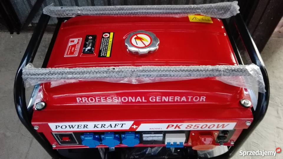Agregat Prądotwórczy Generator Prądu POWER KRAFT śląskie Bielsko-Biała