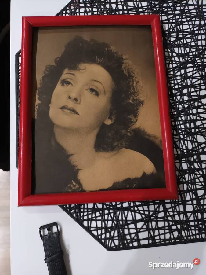Zdjęcie Edith Piaf z odwrotnej strony Zdjęcia Bielsko-Biała sprzedam