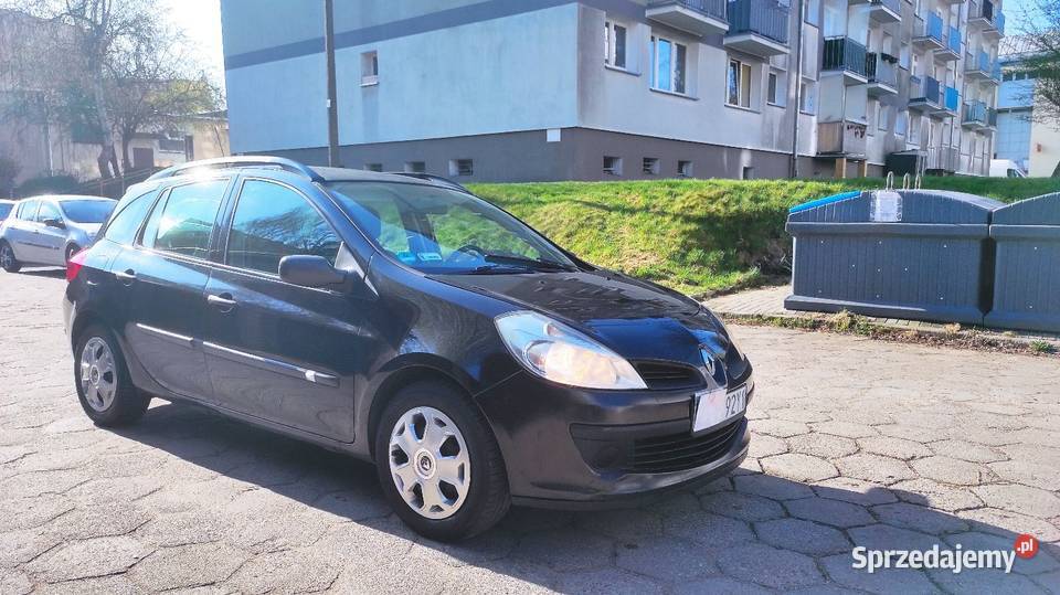 Renault Clio 12 z gazem clima 2008 Chodzież