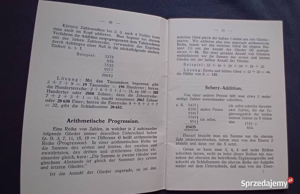 Die Kunst des Schnellrechnens Multiplex DRGM A wielkopolskie Koźminek