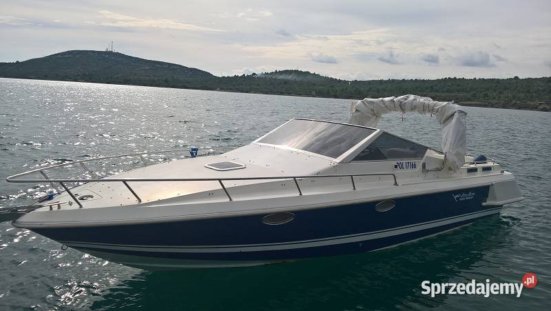 Jacht motorowy kabinowy motorówka Black Shadow Łodzie i motorówki Limanowa