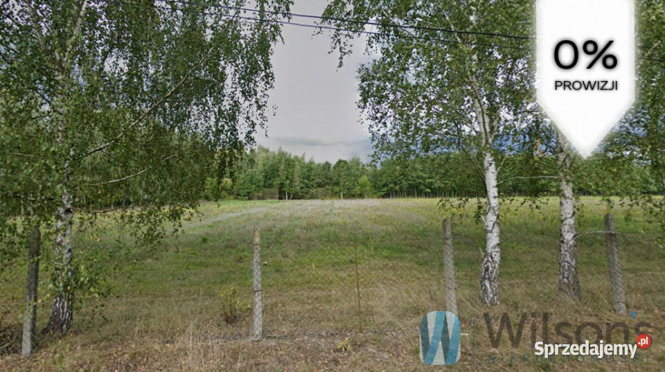 Działka 1250m2 Korzeniówka 36m