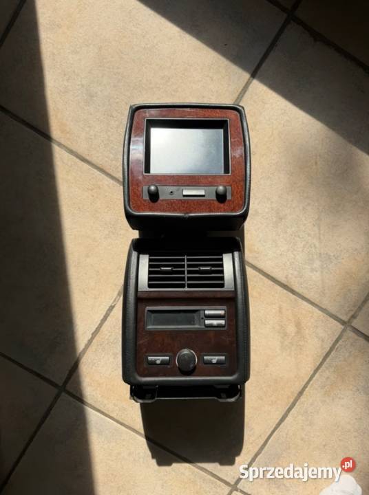 BMW E38 Individual Fondmonitor S603A Panele sterowania, przełączniki