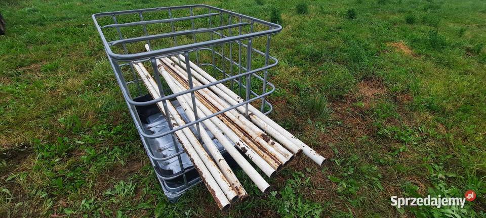 Rura słupki na ogrodzenie 2 m odcinki 65m