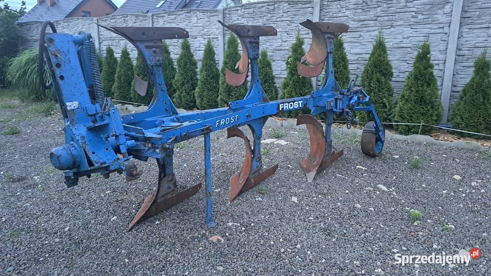 Pług 3 skibowy frost wielkopolskie Miejska Górka