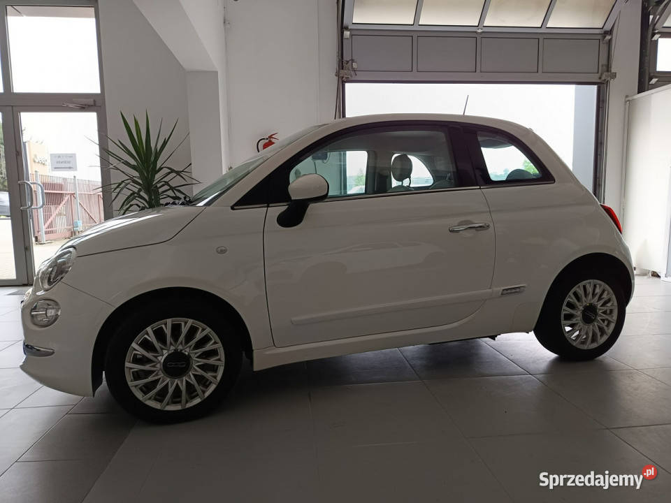 Fiat 500 Fiat 500 LOUNGE 12 69 Automat niski Zarejestrowany w Polsce Nowy Sącz