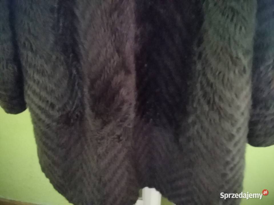 Sztuczne futerko ciemny brąz łódzkie Łódź