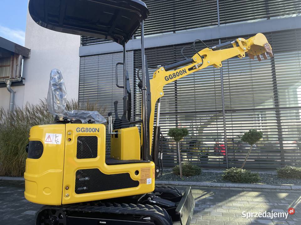 Minikoparka GG800N Gunter Grossmann Rok produkcji 2024