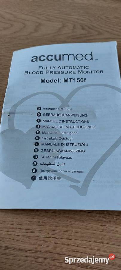 Ciśnieniomierz naramienny Accumed