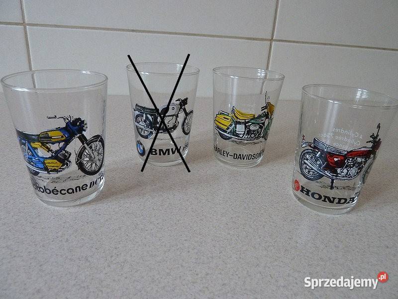 Szklanki z Motocyklami podkarpackie Rzeszów