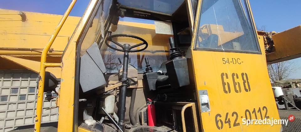 Liebherr LTL 1030 żuraw dzwig podlaskie Klukowo-Kolonia