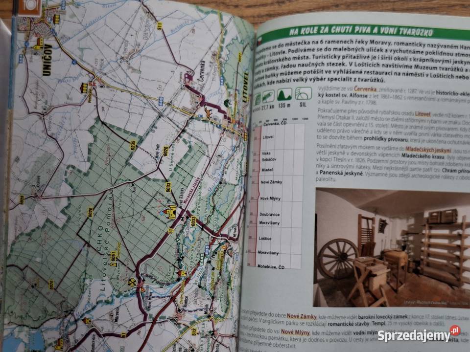 Morava a Slezsko cyklopruvodce przewodnik przewodnik małopolskie Kraków sprzedam
