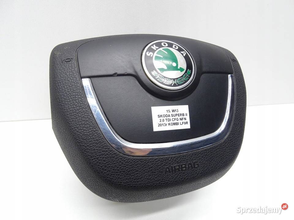PODUSZKA POWIETRZNA AIRBAG KIEROWCY SKODA SUPERB