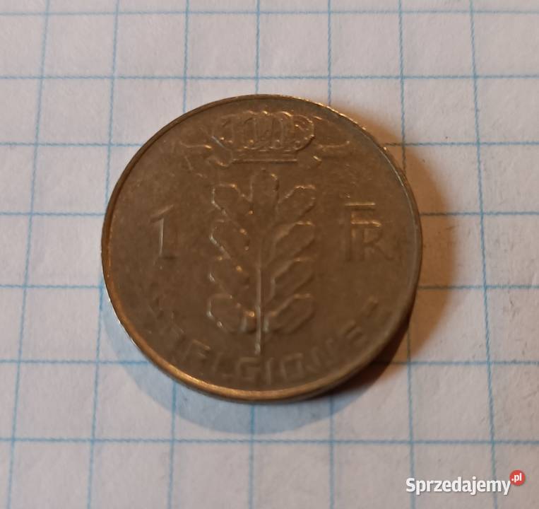 1 FRANK 1975 BELGIA Piszczac