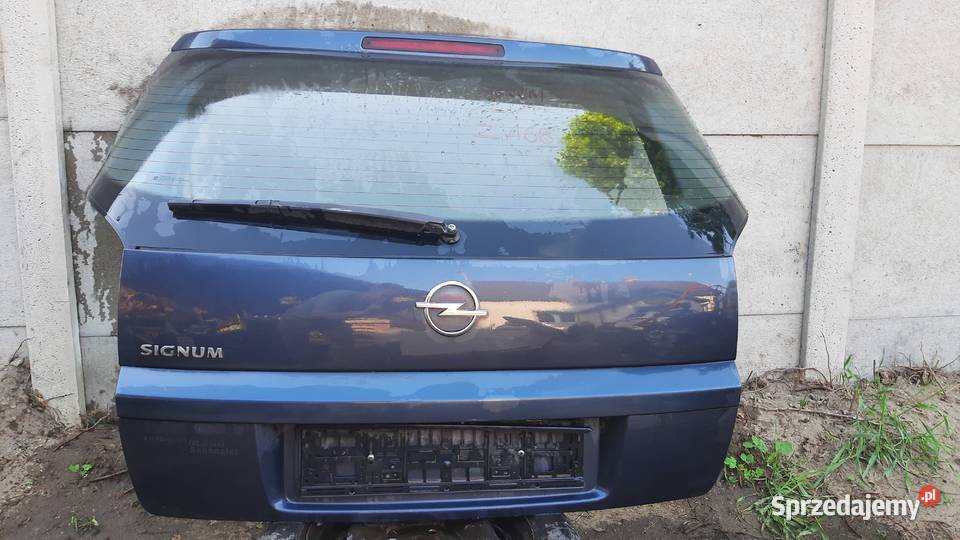 klapa kompletna opel signum lakZ168 do montażu dolnośląskie