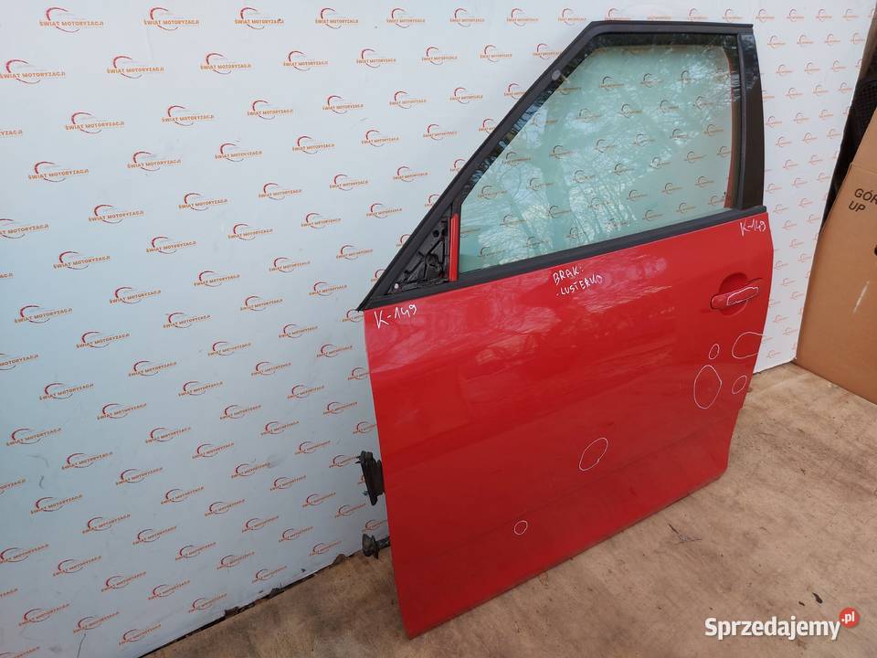 SKODA FABIA II drzwi lewe przód 130 mikronów