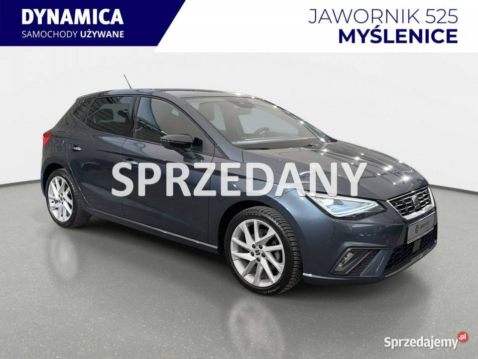 Seat Ibiza VAT 23 FR 10TSI 110 M6 20222023 r Rok produkcji 2022 Myślenice