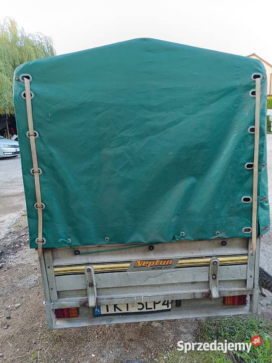 Przyczepka Neptun pro z daszkiem Bieliny