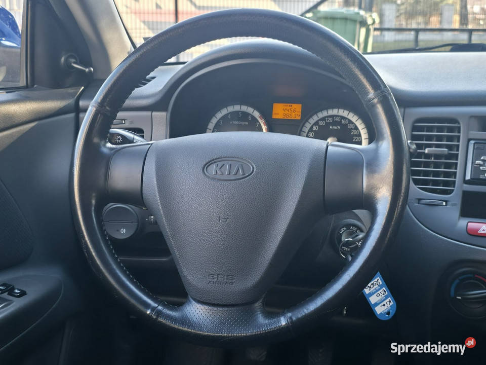 Kia Rio 14 Benzyna Serwisowany Gwarancja Bogate niebieski