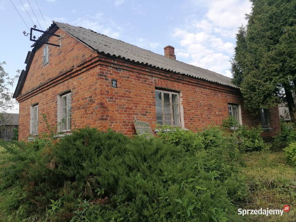 Dom siedlisko duza działka 1640zł/m2 Sprzedaż lubelskie Kolonia Emska