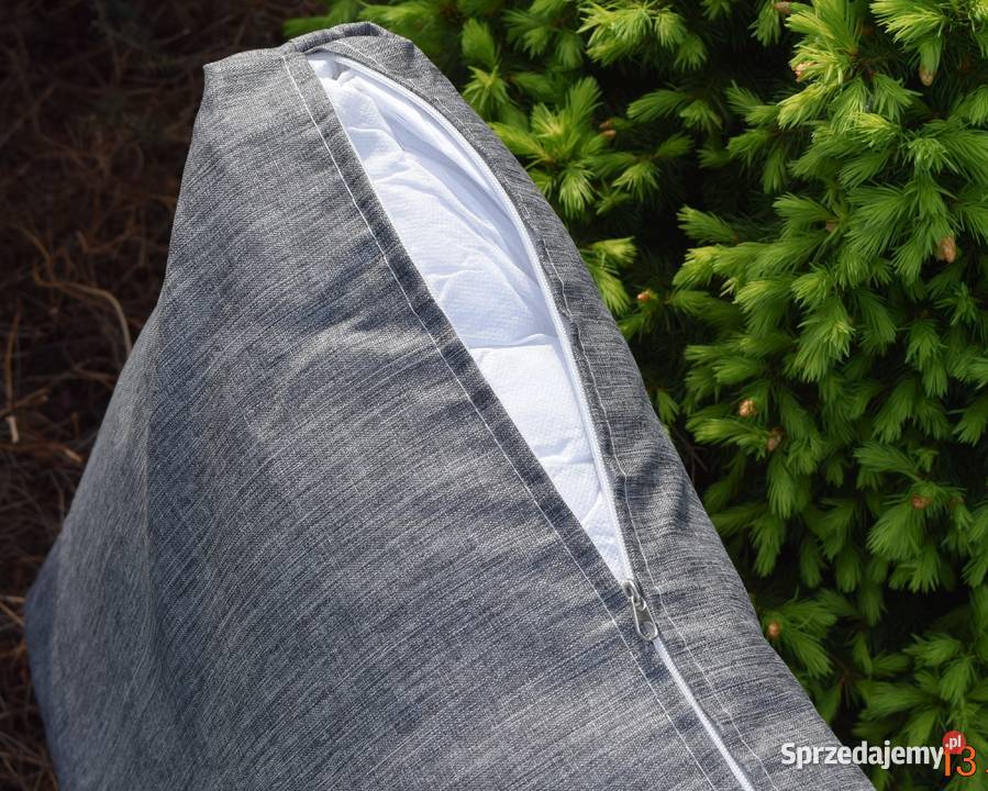 Zestaw mebli ogrodowych szary technorattan sofa Dom i Ogród Bełchatów