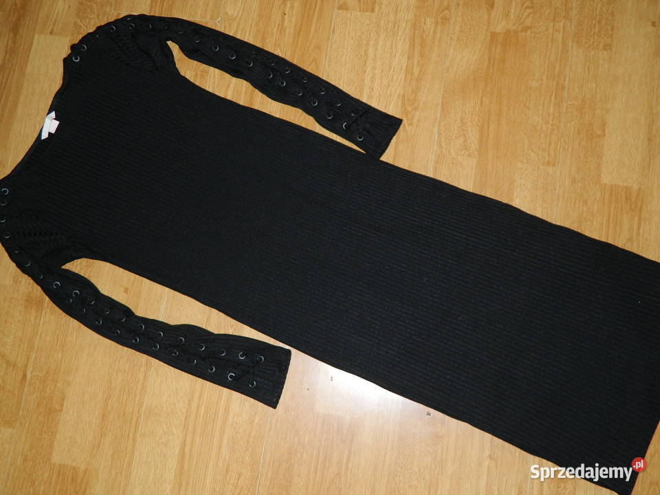 HM długa dopasowana sukienka 36 H&M Trzebinia