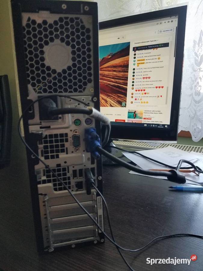 Zestaw HP 8200 I3 2100 monitor klawiatura myszka Liczba rdzeni procesora 2 Rymanów