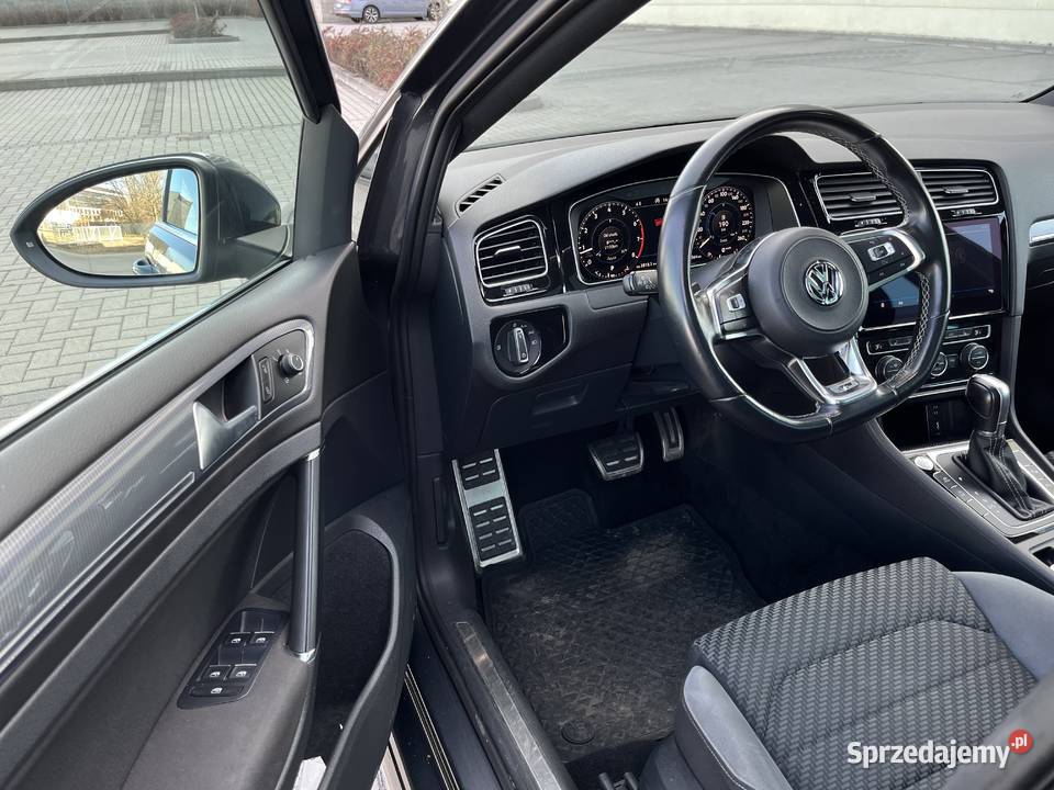 VW Golf 7 polift Rline niski przebieg idealny elektrycznie ustawiane fotele Golf mazowieckie sprzedam