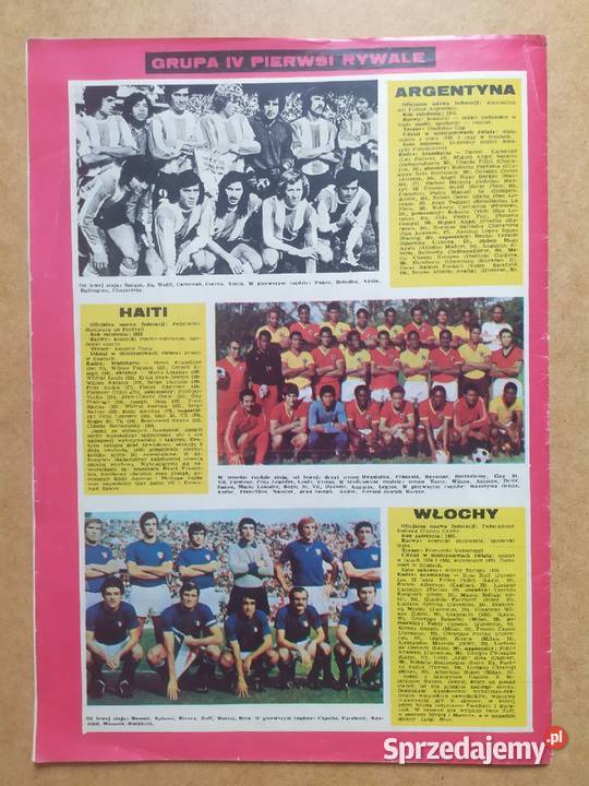 Skarb kibica MŚ 1974 Łódź