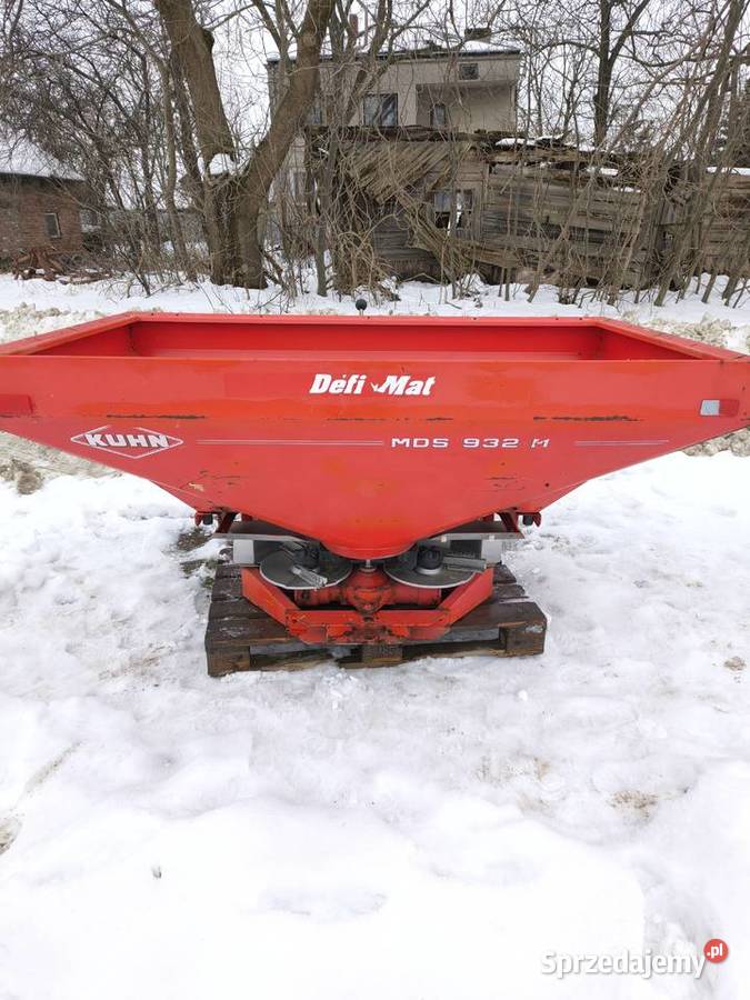 Rozsiewacz kuhn mds 932M 800 1200 1500 Rozsiewacze nawozów Żółkiewka-Osada