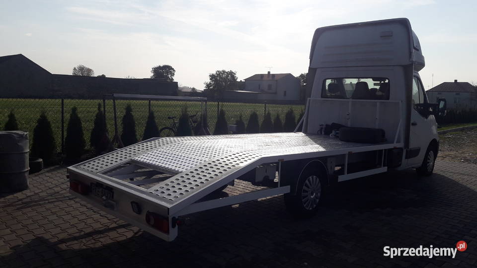 Najazd zabudowa auto laweta pomoc drogowa