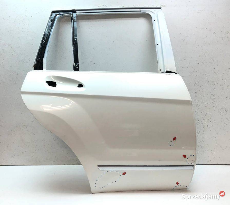 MERCEDES GLK X204 20082015 DRZWI TYŁ TYLNE PRAWE osobowe Pozostałe świętokrzyskie Skarżysko-Kamienna