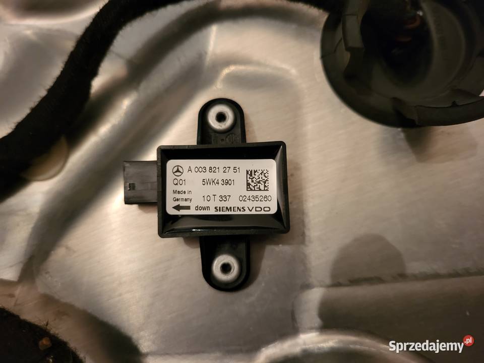 DRZWI LEWY TYŁ MERCEDES S W221 221 PODNOŚNIK Poznań sprzedam