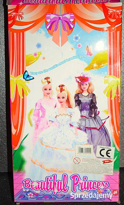 Lalka z serii Księżniczki Princess Collection kujawsko-pomorskie Chełmno