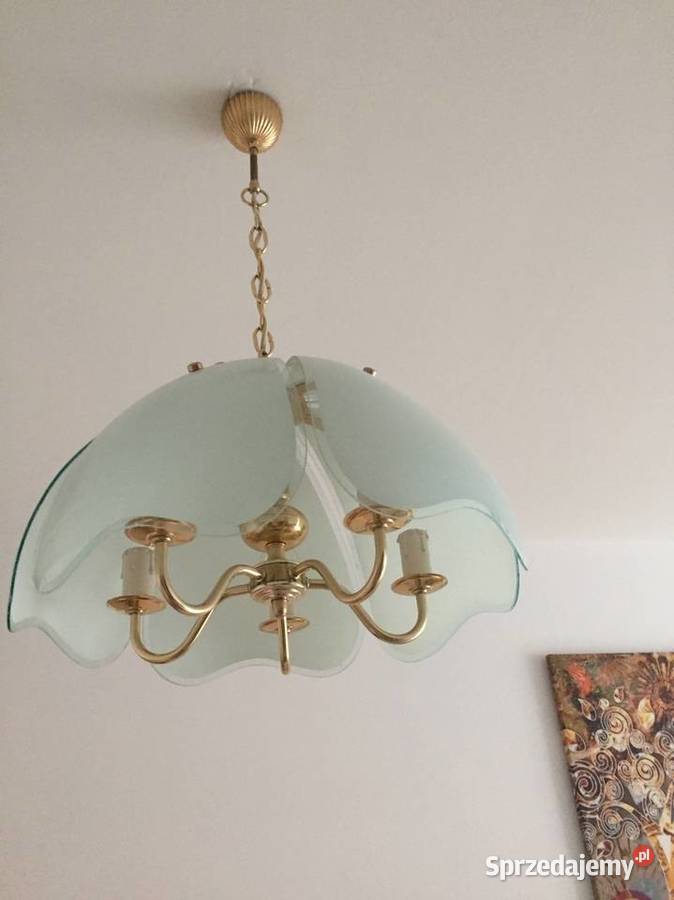 Lampa wisząca żyrandol Ikona lat 80 tych Vintage dolnośląskie Wrocław