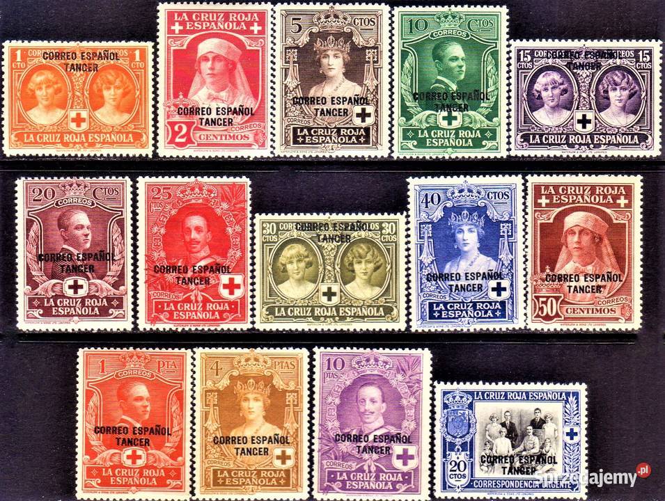 TANGER 1926CZERWONY KRZYŻkompletna seria WYSYŁKA